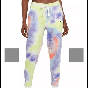 Tie dye Nike sweats